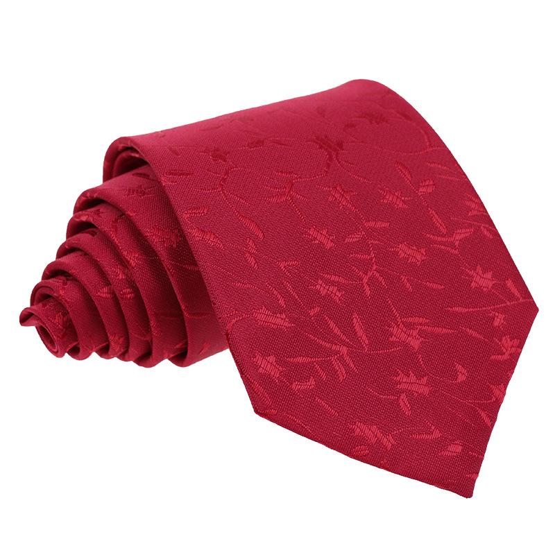 Men's Premium 7.5cm Plaid Polyester Tie for Business, Casual, Wedding, or Best Man Suit.