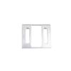 For Mazda 6 Atenza 2016-2017 Matte Silver Emergency Light Switch Panel Trim 1PCS