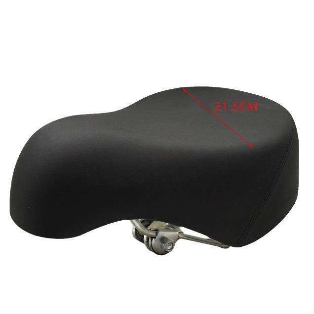 Universal Electric Vehicle Seat Cushion for Bikes and Scooters - Thickened and Enlarged Saddle Accessory