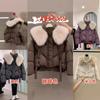Winter New Fashionable Loose Thick Cotton Clothes Big Fur Collar Down Cotton Clothes Small Looking Thin Women's Cotton Clothes
