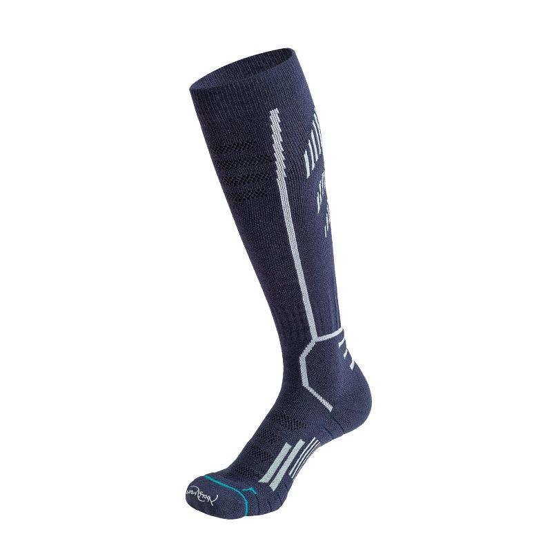 Sport'sHouse Men's Thick Wool High Tube Ski Socks with Terry Bottom