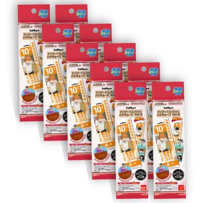 Sheets X 10 Bookmark Collection 2 Sheets [2 Packs] Haikyu!! Vol.2