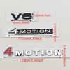 3D ABS Letters Logo Car Rear Trunk Emblem Badge Sticker Decals for Auto Body Decoration Accessories
