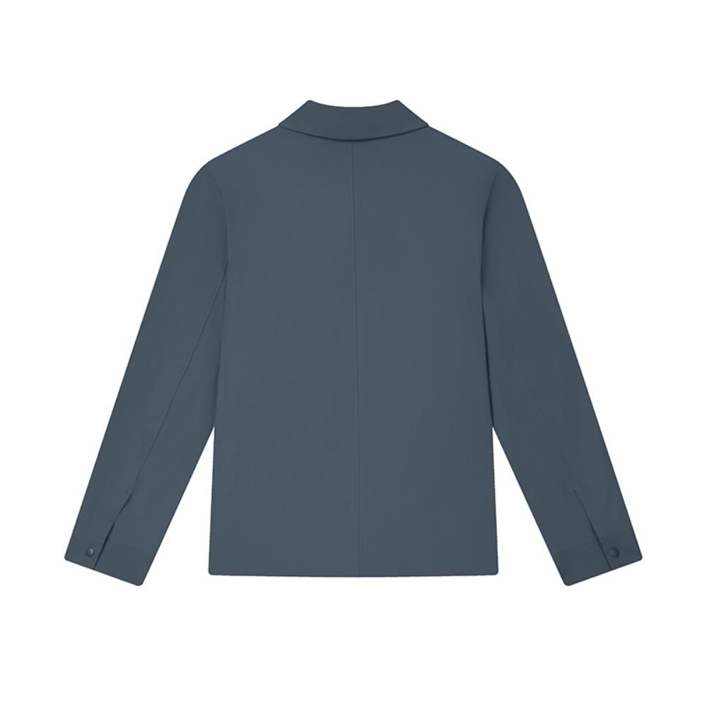 Fila Blue Fashion Casual Business Classic Versatile Jacket Men Jacket F11M532702F-DG