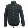 Lounge Lizard/Shirt-Style Down Jacket 80% Down/Size 2/M/Black/