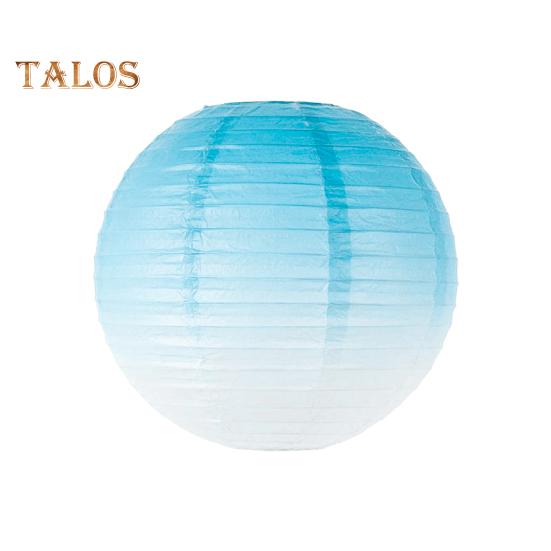 Paper Lantern Gradient Color Summer Party Wedding Lantern Decorative Light Indoor Outdoor Festive Atmosphere Decor