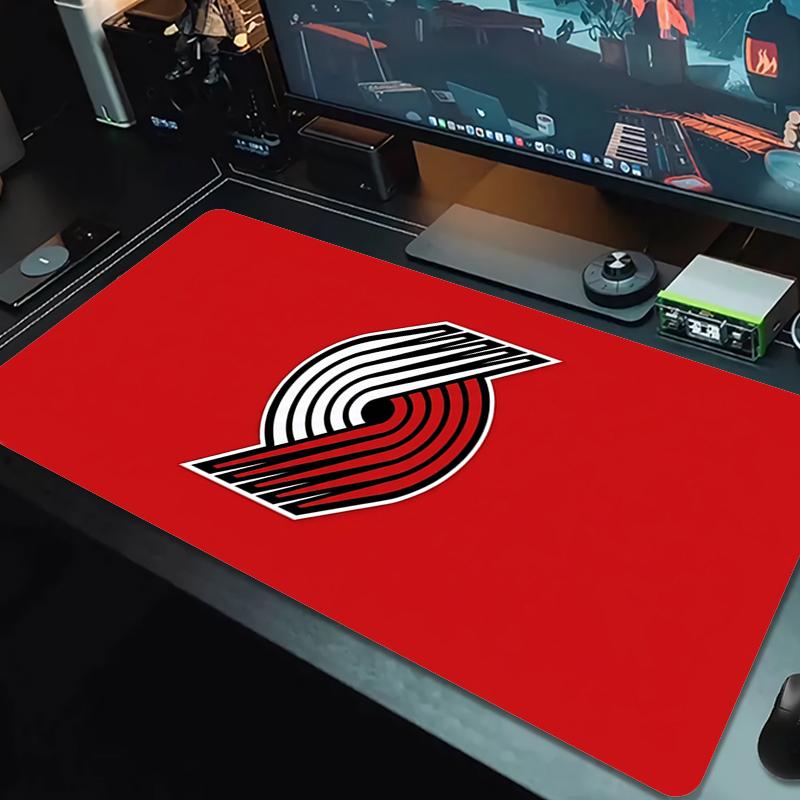 Portland Trail Blazers Mouse Pad Large Gaming Table Cushion Nonslip Laptop Tablet Big Mousepad Xxl Mat Mini Pc Playmat With Lock Edge