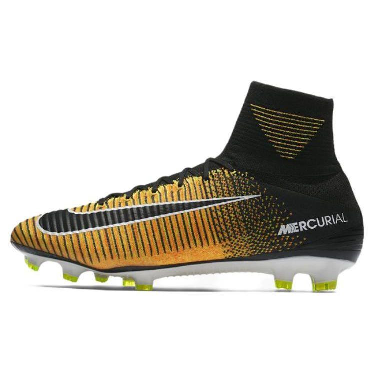 Nike Mercurial Superfly 5 FG Laser Orange Men Cleats black white volt 831940-801