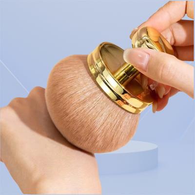 Extra Large Body Makeup Brush Soft Synthetic Hair 74mm Wide-headed Kabuki Brush Professional Powder Blush Brush Bronzers