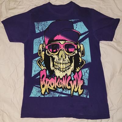 Vintage Brokencyde Kurzarm Baumwolle Unisex S-4XL TT111 Unisex T-Shirt