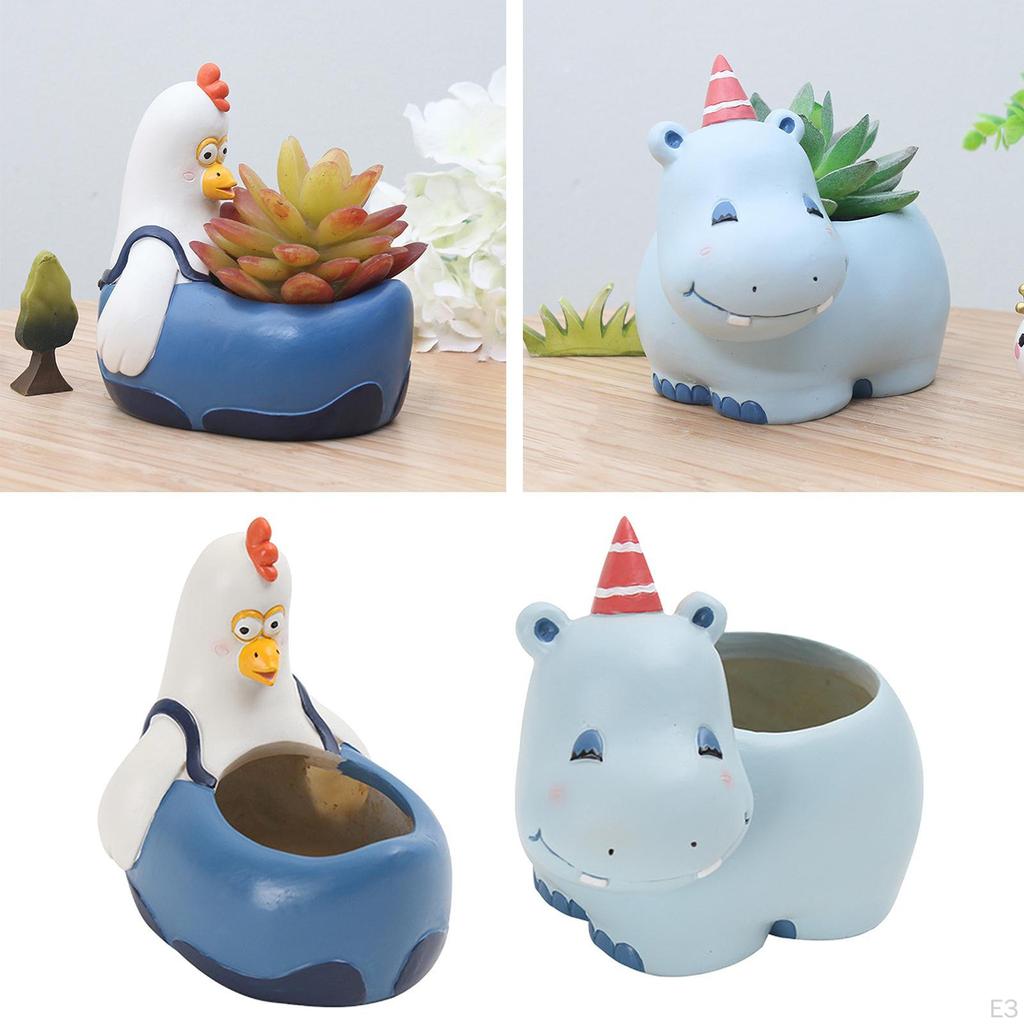 Pots Plant Home Decor Ornaments Planters Vase Flower Garden and Ornament