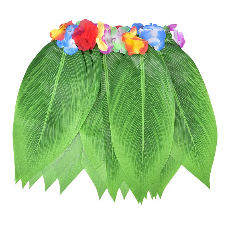 Hawajska spódnica z liści palmowych przebranie kostiumowa spódnica z trawy Luau Summer Beach