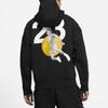 Jordan 23 Engineered Strick-Print Pullover Hoodie Herren Oberteile Schwarz CZ8273-010