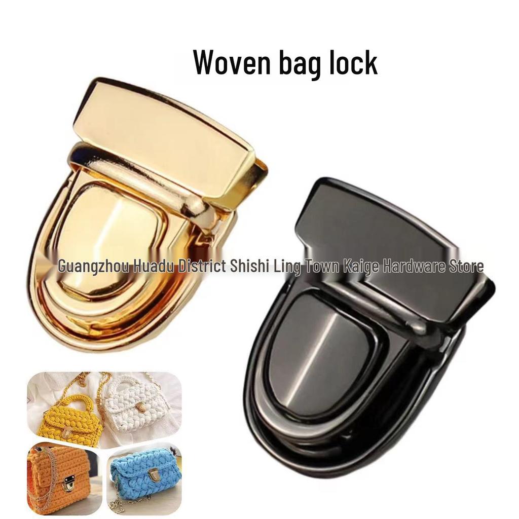 Spot Handbag Hardware: Creative DIY Jewelry Iron Sheet Lock Clasp for Gift Boxes and Apparel