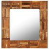VidaXL Wall Mirror Solid Reclaimed Wood 60 X 60 Cm