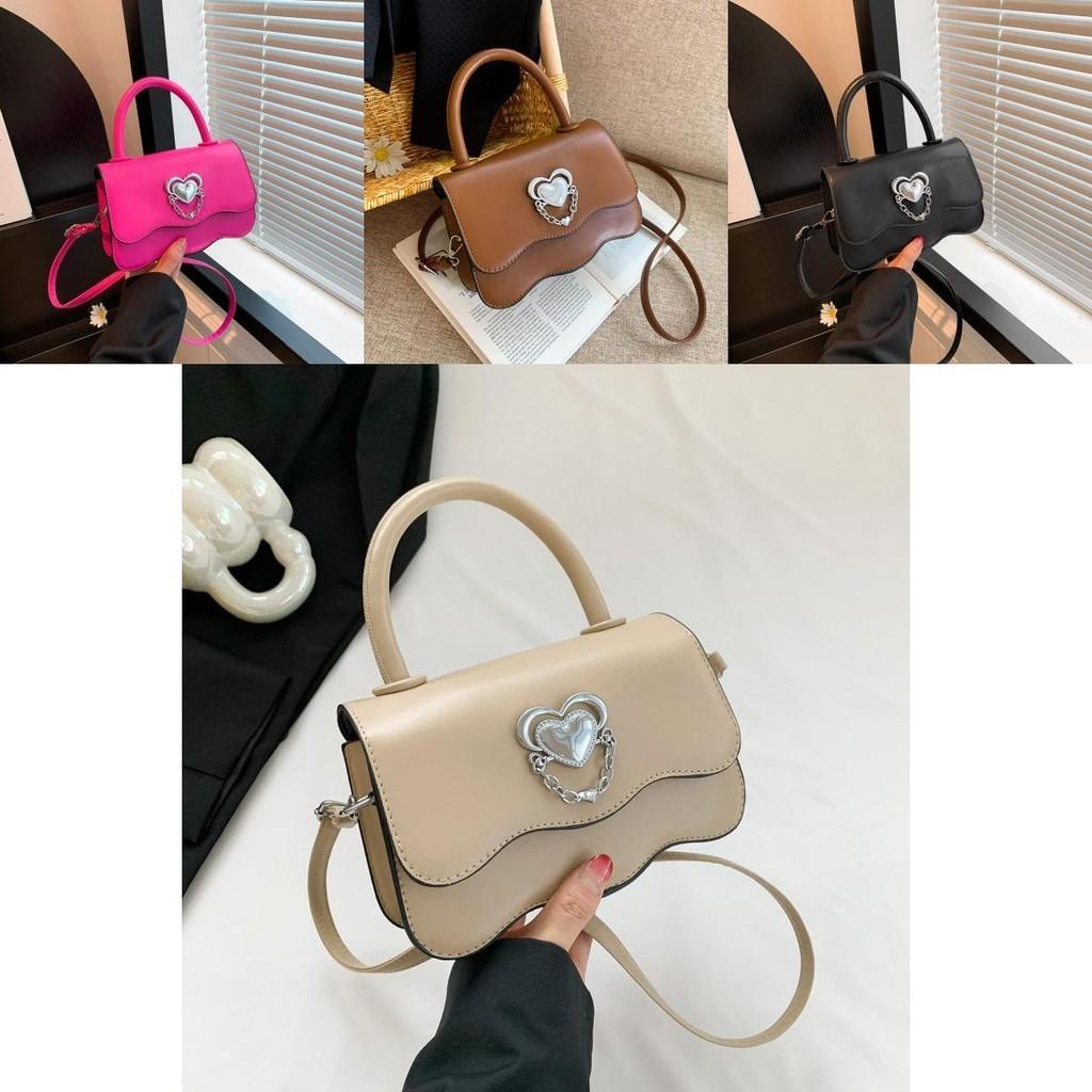 Elegante Urbane Minimalistische Kleine PU-Handtasche Stilvolle Quadratische Umhängetasche Für Den Täglichen Gebrauch