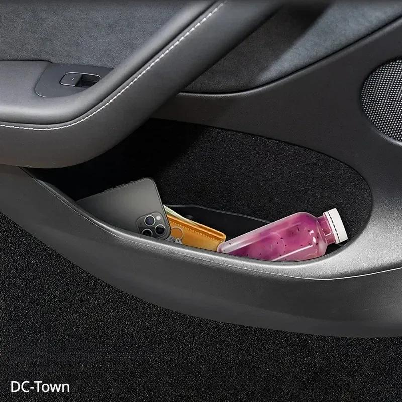 Autotür-Aufbewahrungsbox für Tesla Model 3 Y Seiten türgriff Armlehnenfach Organizer Regenschirm Mülleimer Faltbar Waschbar Aufräumen