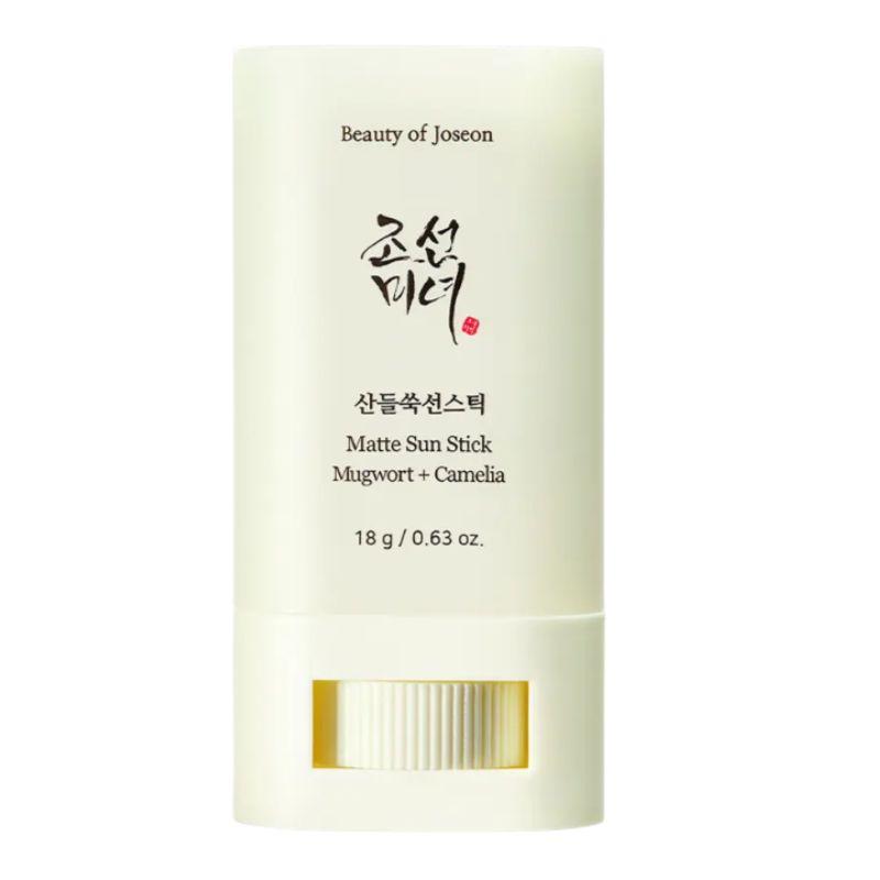 

Beauty of Joseon Matte Sun Stick Mugwort + Camellia SPF50+ PA++++ 18g Double Set (2pcs) 1