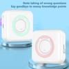 Mini Printer for IPhone and Android, Wireless Mini Photo Printer Label Printer, Portable Mini Thermal Printer for Printing Label