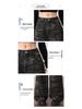 Jeans Denim Mimetici Retro Americani da Donna - Autunno 2025 Slim Fit, Dritti Larghi, Casual a Gamba Larga, Pantaloni Lunghi fino a Terra
