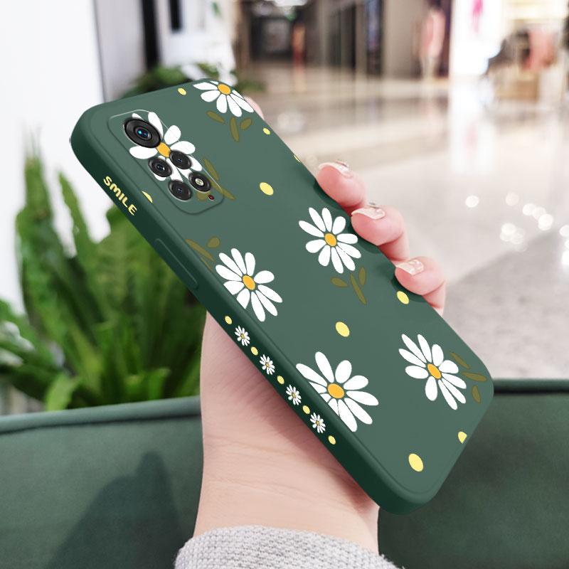 Elegant Daisy Phone Case For Xiaomi Redmi Note 15 Pro Plus 4G 5G Silicone Cover