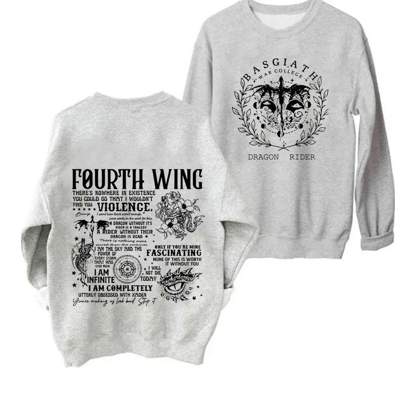 

Винтажная толстовка Fourth Wing с капюшоном Dragon XL