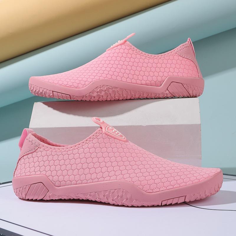 

Beach shoes couple creek shoes swimming shoes diving shoes outdoor barefoot quick-drying shoes snorkeling shoes wading shoes 46 рожевий