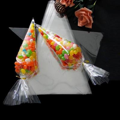 100PCS/Lot Sladký popcorn celofánový plastový sáček Ekologický Balicí sáček šetrný k čokoládě Sáčky s cukrovinkami Dárkové sáčky