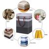 Foldable Home Storage Basket, Wardrobe Organizer, Laundry Bag For Clothes, Portable Large Capacity Foldable Storage Bag