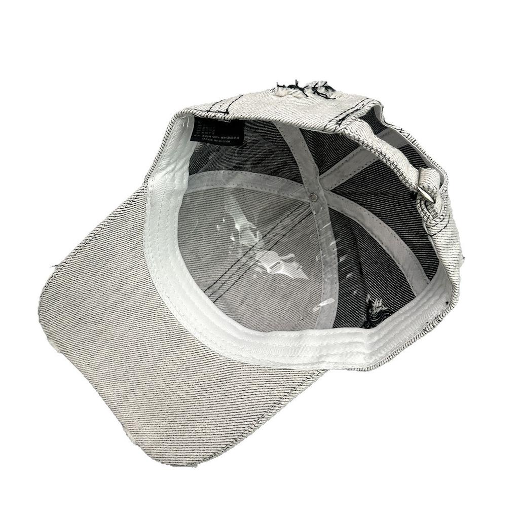 American Hole Wind Embroidery Letter Baseball Cap Men'S And Women'S Sunshade Retro Personality Versatile Cap