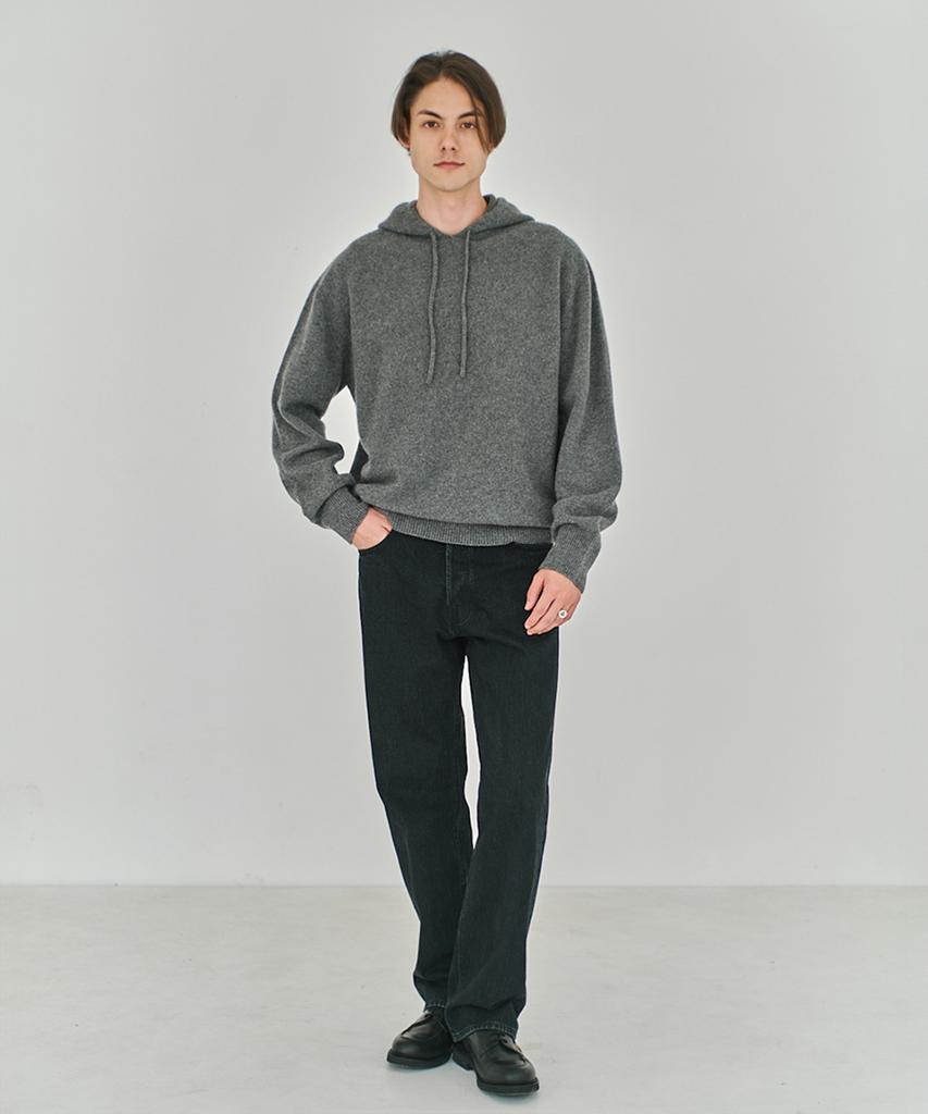FALL BREAK Yak Merino Hooded Knit