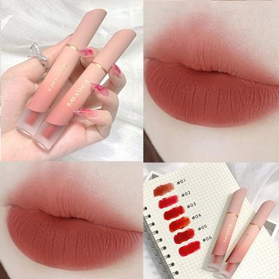 Velvet Matte Lip Glaze Not Easy To Touch Cup Moisturizing Lipstick Powder Blusher