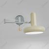 Bedroom Bedside Wall Lamp LED E27 Bulbs Living Room Wall Lamp Cream Style Nordic Creative Retractable Study Reading Rocker Lamp