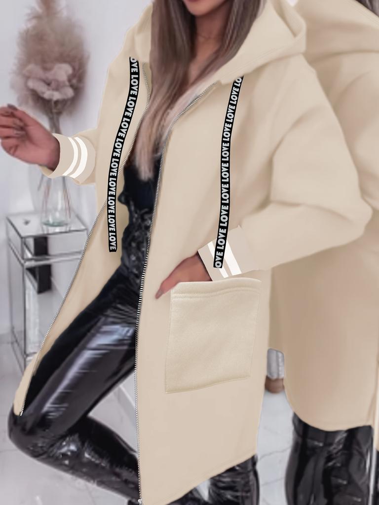 Women's Long Fleece Sweater