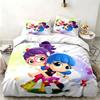 Abby Hatcher 3pc Set Perfect for Bedroom Use Comfortable Bedding Set Includes a Duvet Cover and Two Pillowcases Ideal Birthday or Christmas Gift