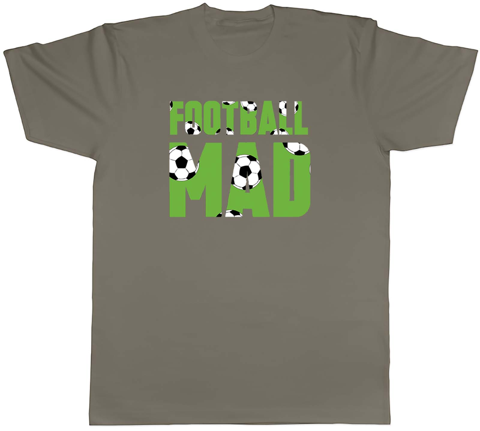 Football Mad Pattern Sports Mens Unisex T-Shirt Tee Gift XXXXL