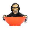 Electric Plate Skeleton Ghost Glowing Ghost Called Skull Fruit Plate Festival Decorations