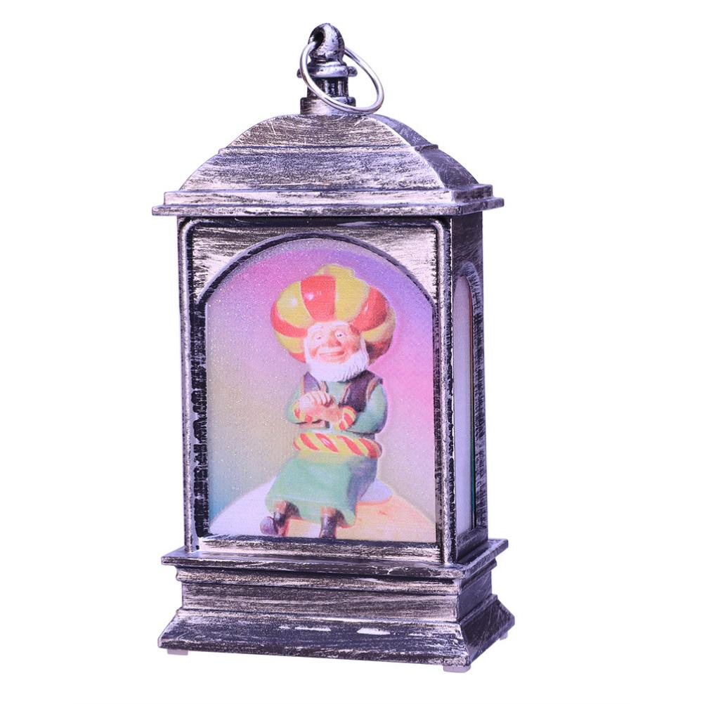 

EID Рамадан Фонарь Декоративная лампа Eid Mubarak Светодиодные огни Украшения Подвесной светильник для вечеринки Фестивальный свет De White Green Green Ancient silv