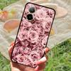 For OPPO Realme 12 Lite Case Cover Silicone Soft Marble Black Bumper Funda for Realme 12 Lite Realme12 Lite Full Protective