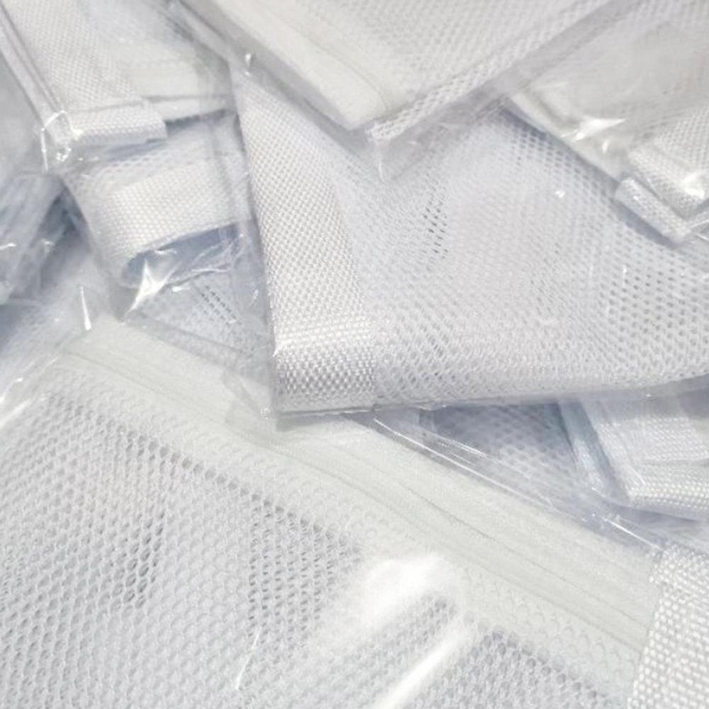 Laundry Shoe Bag Shoe Washing Bag Reusable Mesh Shoe Laundry Bag with Zipper Washing Machine Protector Pouch for Sneakers