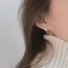 Prevent Allergy 925 Sterling Silver Zircon Butterfly Stud Earrings For Women Jewelry Accessories Pendientes Brincos Eh1293