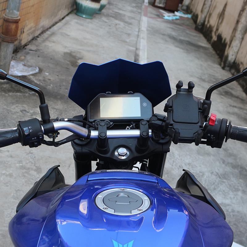 For YAMAHA MT25 MT03 2022 Windshield Windscreen Pare-brise Smoke MT-25 MT-03 Motorcycle Accessories Wind