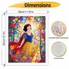 Disney Princess Oil Painting Hand Painting Coloring Painting Handmade Diy Home Decoration Gift