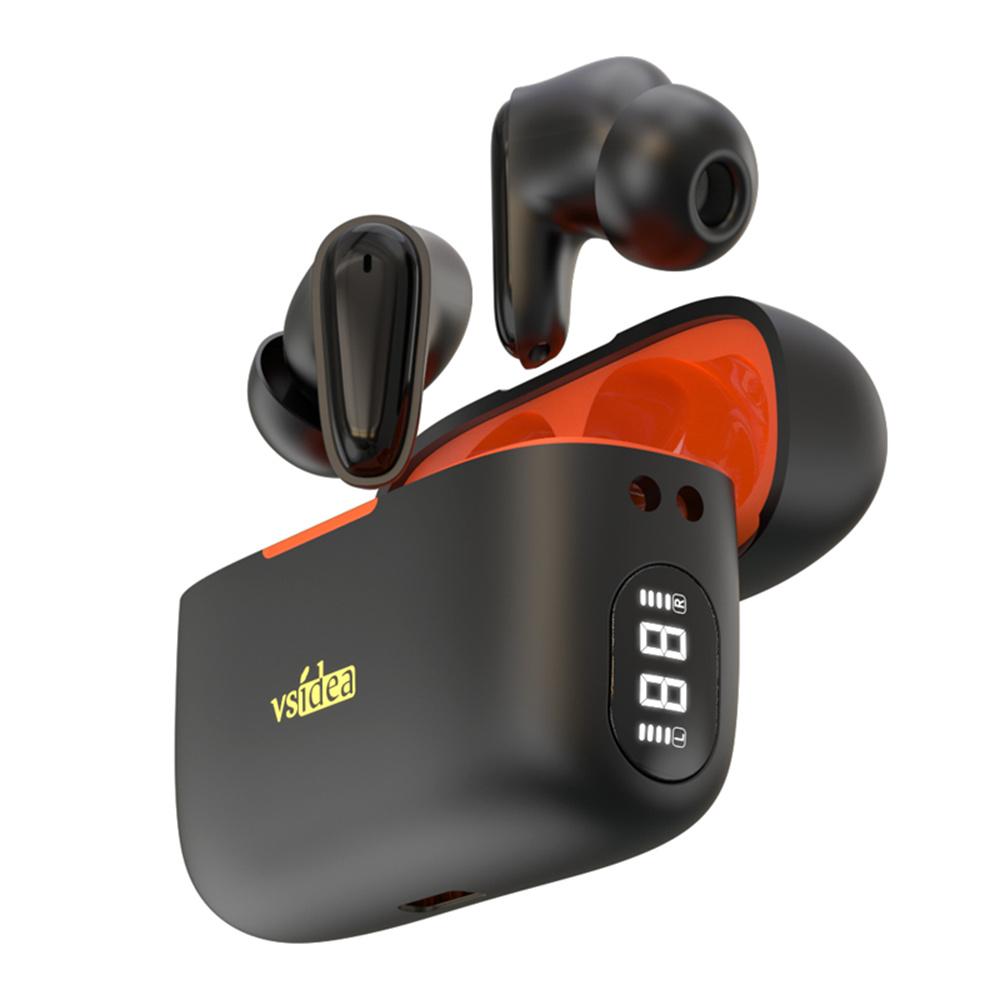 

VSIDEA A32S Wireless Earbuds IPX4 Waterproof Bluetooth-Compatible Deep Bass In Ear Headphones Black
