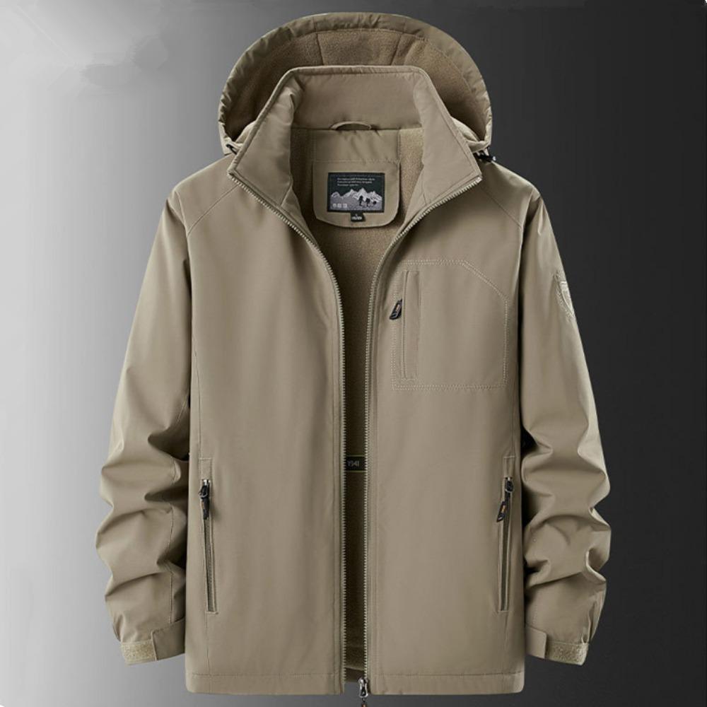 Winter Jacket Men Parkas Solid Color Thicken Warm Coat Male Fleece Jackets Solid Color Casual Parka Men Women Fashion Clothes