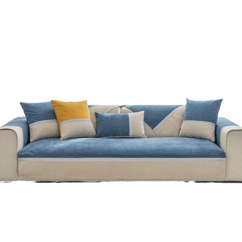 All-Season Non-Slip Waterproof Sofa Cover: Anti-Cat Scratch, Non-Sticky Fabric, Full Coverage