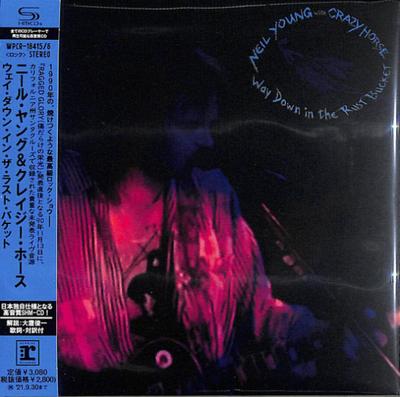 CD NEIL YOUNG CRAZY HORSE Way Down In The Rust Bucket WPCR184156 REPRISE 2021 Japan Obi Rock