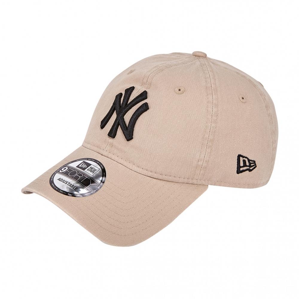 

NEWERA Неструктурированная бейсболка MLB Basic Washed Бежевая бейсболка New York Yankees 12836217