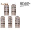 5Pcs Clothes Hanging Dust Covers Insect-Proof Transparent Fully Enclosed Clothing Protector Suit Coat Storage Bags