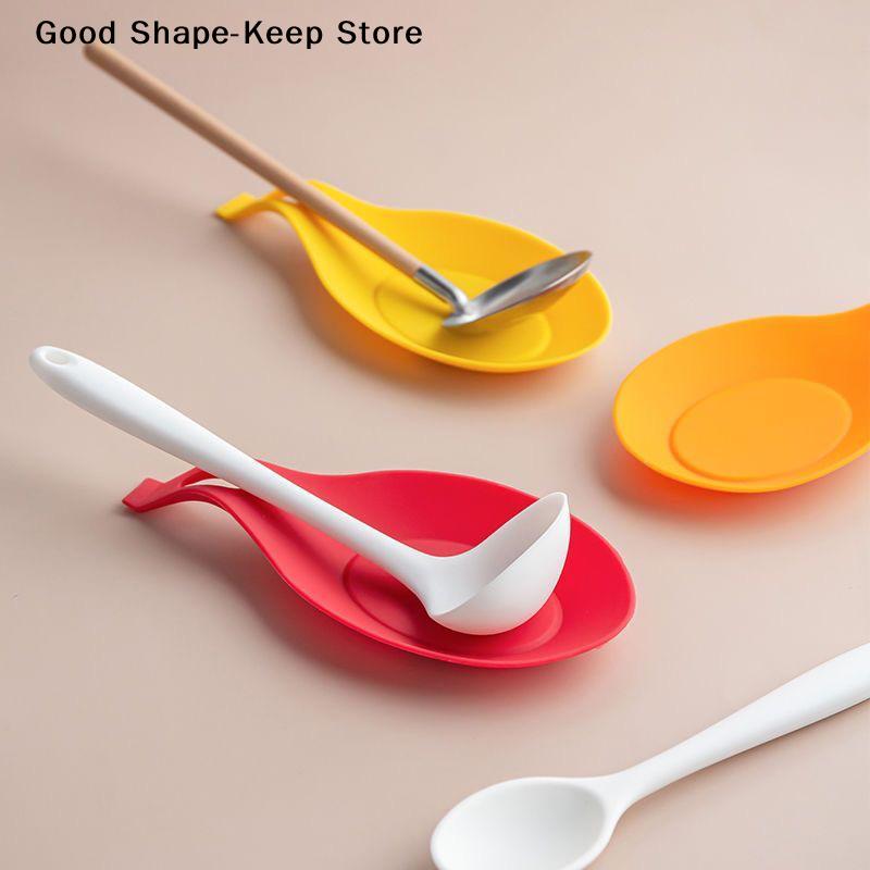 dailyLarge Ceramic Spoon Holder Heat Resistant Rest for Cooking Utensils Coffee Countertop Non Slip DesignDaily products